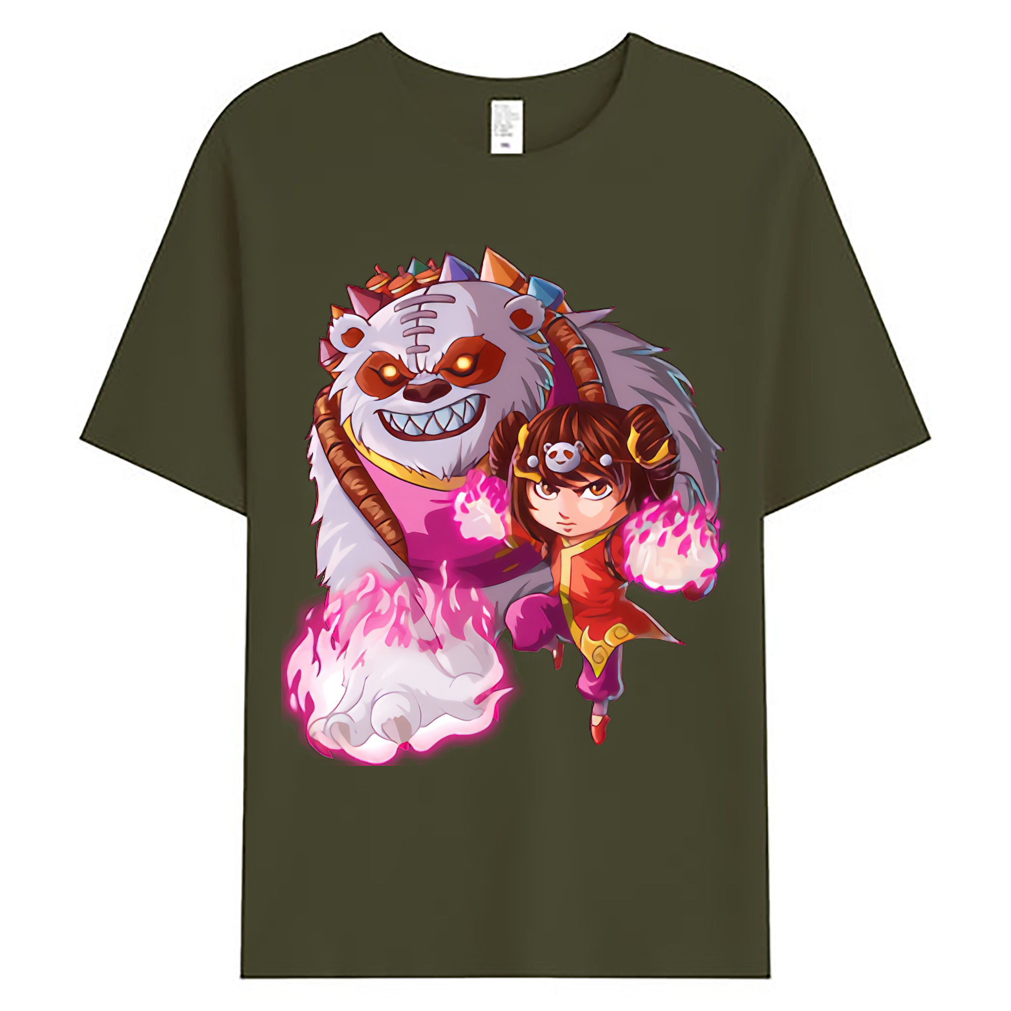 （画像用） リーグ・オブ・レジェンド League of Legends LOL 綿100％ メンズ半袖Tシャツ｜肌触りやわらか＆通気性